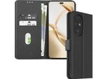 Avizar, Custodia In Ecopelle Con Funzione Stand Honor 200 Pro, Nero