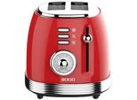 Toaster Cecotec Toast&Taste 800 Vintage Red 2 Schlitze -