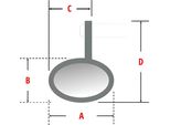 Highsider Tetra Specchietto Retrovisore Per Manubrio Con Indicatori Di Direzione A Led