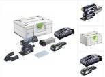 Levigatrice Vibrante Brushless Festool Rtsc 400-Basic Battery 18 V 80 X 130 Mm + 1X Batteria 3,0 Ah + Caricabatterie + Systainer