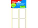 Etichette Autoadesive 34 X 53 Mm - Bianco 24 Pz