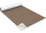 Pellicola Autoadesiva Per Mobili - Pellicola Decorativa - Mobili Da Tavolo - Tagliabile Su Misura - Colore Marrone - 100 X 50 Cm