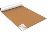 Pellicola Autoadesiva Per Mobili - Pellicola Decorativa - Mobili Da Tavolo - Tagliabile Su Misura - Colore Arancione - 100 X 50 Cm