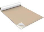 Pellicola Autoadesiva Per Mobili - Pellicola Decorativa - Mobili Da Tavolo - Tagliabile Su Misura - Colore Beige - 100 X 50 Cm