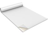 Pellicola Autoadesiva Per Mobili - Pellicola Decorativa - Mobili Da Tavolo - Tagliabile Su Misura - Colore Bianco - 100 X 50 Cm