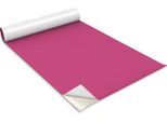 Pellicola Autoadesiva Per Mobili - Pellicola Decorativa - Mobili Da Tavolo - Tagliabile Su Misura - Colore Rosa Scuro - 100 X 50 Cm