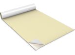 Pellicola Autoadesiva Per Mobili - Pellicola Decorativa - Mobili Da Tavolo - Tagliabile Su Misura - Colore Giallo Chiaro - 100 X 50 Cm