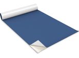 Pellicola Autoadesiva Per Mobili - Pellicola Decorativa - Mobili Da Tavolo - Tagliabile Su Misura - Colore Blu - 100 X 50 Cm