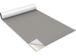 Pellicola Autoadesiva Per Mobili - Pellicola Decorativa - Mobili Da Tavolo - Tagliabile Su Misura - Colore Grigio - 100 X 50 Cm