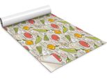 Pellicola Autoadesiva Per Mobili - Pellicola Decorativa - Mobili Da Tavola - Tagliabile Su Misura - Verdure Colorate - 100 X 50 Cm