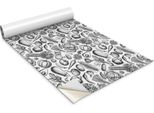 Pellicola Autoadesiva Per Mobili - Pellicola Decorativa - Mobili Da Tavolo - Tagliabile Su Misura - Verdure A Fumetti - 100 X 50 Cm