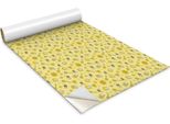 Pellicola Autoadesiva Per Mobili - Pellicola Decorativa - Mobili Da Tavolo - Tagliabile Su Misura - Cartone Animato Api E Miele - 100 X 50 Cm
