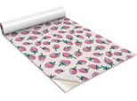 Pellicola Autoadesiva Per Mobili - Pellicola Decorativa - Mobili Da Tavolo - Tagliabile Su Misura - Rosa Fragola - 100 X 50 Cm