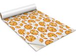 Pellicola Autoadesiva Per Mobili - Pellicola Decorativa - Mobili Da Tavola - Tagliabile Su Misura - Biscotti Schiacciati - 100 X 50 Cm