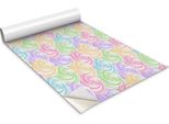 Pellicola Autoadesiva Per Mobili - Pellicola Decorativa - Mobili Da Tavolo - Tagliabile Su Misura - Biscotti Colorati - 100 X 50 Cm