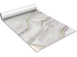 Pellicola Autoadesiva Per Mobili - Pellicola Decorativa - Mobili Da Tavolo - Tagliabile Su Misura - Effetto Marmo - 100 X 50 Cm