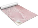 Pellicola Autoadesiva Per Mobili - Pellicola Decorativa - Mobili Da Tavolo - Tagliabile Su Misura - Marmo Rosa - 100 X 50 Cm