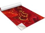 Pellicola Autoadesiva Per Mobili - Pellicola Decorativa - Mobili Da Tavolo - Tagliabile Su Misura - Marmo Lava - 100 X 50 Cm