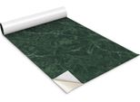 Pellicola Autoadesiva Per Mobili - Pellicola Decorativa - Mobili Da Tavolo - Tagliabile Su Misura - Marmo Verde - 100 X 50 Cm
