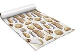 Pellicola Autoadesiva Per Mobili - Pellicola Decorativa - Mobili Da Tavolo - Tagliabile A Misura - Pane - 100 X 50 Cm