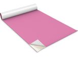 Pellicola Autoadesiva Per Mobili - Pellicola Decorativa - Mobili Da Tavolo - Tagliabile Su Misura - Colore Rosa - 100 X 50 Cm