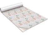 Pellicola Autoadesiva Per Mobili - Pellicola Decorativa - Mobili Da Tavola - Tagliabile Su Misura - Delicato Motivo Boho - 100 X 50 Cm
