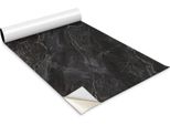 Pellicola Autoadesiva Per Mobili - Pellicola Decorativa - Mobili Da Tavolo - Tagliabile Su Misura - Marmo Scuro - 100 X 50 Cm