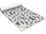 Pellicola Autoadesiva Per Mobili - Pellicola Decorativa - Mobili Da Tavolo - Tagliabile Su Misura - Farfalle - 100 X 50 Cm