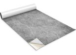 Pellicola Autoadesiva Per Mobili - Pellicola Decorativa - Mobili Da Tavolo - Tagliabile Su Misura - Calcestruzzo Scuro - 100 X 50 Cm