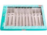 Set Di Posate Da Bistecca Toro Ibiza, 12 Pezzi, Acciaio Inox