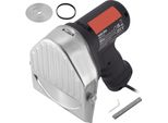 Coltello Elettrico Per Shawarma Di Succebuy, 80 W, Coltello Professionale Per Kebab Turco, Taglierina Giroscopica Commerciale In Acciaio Inox, Diametro Lama Φ4"/100 Mm, Spessore Regolabile Da 0 A 8 Mm"