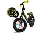 Coil Balance Bike, Bici Per Imparare A Camminare, Balance Bike Per Bambini, Rider, Balance Bike, Cerchio A Led, Pneumatici Eva, Peso: 2,8 Kg, Peso Massimo 30 Kg, Giallo