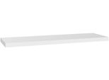 Wandboard Wimex "Norderney", Weiß, B:78Cm H:3Cm T:25Cm, Holzwerkstoff, Regale, Wandboard, Wandregal 78X25Cm, Montagematerial Inklusive