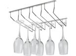 34,5X37,5X44,3 Cm Binario Per Bicchieri | Portabicchieri A Parete | Binario Per Bar A 4 File | Portabicchieri Per Champagne | Portabicchieri Per Vino A Soffitto | Portabicchieri Per Vino | Portabicchieri Per Casa, Bar, Caffè
