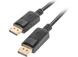 Lanberg CA-DPDP-10CC-0010-BK Cavo Displayport 1 M Nero