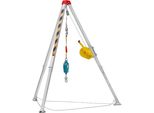 Kit Treppiede Succebuy Per Spazi Ristretti, Verricello Da 1800 Lbs. Gambe Da 7' E Cavo Da 98'. 32,8' Di Protezione Anticaduta. Include Cinghia E Sacca Di Stoccaggio Per Spazi Confinati Convenzionali.