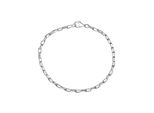Armband Vivance "925/- Sterling Silber Weiß Gliederarmband 21 Cm", Weiß, ArmbäNder, Damen, 21Cm, Silber 925 (Sterlingsilber), Glitzernd, Armband