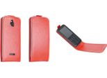 Caseroxx Custodia Protettiva Flip Cover Compatibile Con Nokia 8000 4G, Custodia Flip Cover Per Smartphone In Rosso