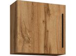 Scaffale Da Parete Arila Rovere Al Miele A. 50 X L. 50 X P. 30 Cm