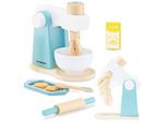 Mamabrum, Impastatrice In Legno Per Bambini - Set Da Forno Con 8 Accessori - Giocattolo Da Cucina Realistico Dal Design Scandinavo