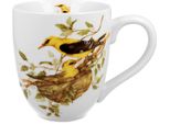 Duo World Of Birds Xxl Tazza 1000 Ml Rigoglio Eurasiatico Porcellana Bone China