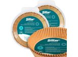 Carta Da Forno Sillar Per Friggitrice Ad Aria Calda, Carta Da Forno Airfryer Rotonda 20Cm 100 Pezzi Carta Pergamena Antiaderente Resistente All'olio