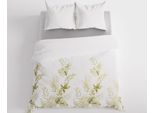 Biancheria Da Letto, Cotone Sateen, Alta Qualità 200X220 Foglie Di Ligiero