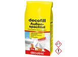 Decotric Decofill Stucco Per Esterni Resistente Agli Agenti Atmosferici E All'acqua 5000G