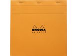 Rhodia 210200C Quaderno Per Scrivere 80 Fogli Arancione