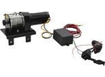 Verricello Elettrico Vidaxl 12 V 1360 Kg + Piastra Di Montaggio Telecomando