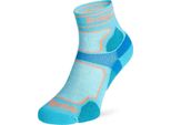 Bridgedale Trail Run Ultralight T2 Coolmax (Fibre Di Poliestere) Sport 3/4 Crew Donna Barva: Blu / Velikost: S