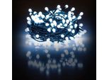 Retlux Rxl 264 Catena Di Natale A Ciliegia 8 Fci 100LED, Timer: 6/18 H, Numero Di Led 100, 8 Funzioni, Colore Della Luce Bianco Freddo, Per Uso Interno Ed Esterno, Protezione Ip 44