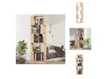 Vidaxl Libreria/Divisorio 51X25X163,5 Cm In Legno Di Pino Massiccio - Librerie E Scaffalature