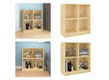Vidaxl Credenza 70X33X76 Cm In Legno Di Pino Massiccio - Credenza - Credenze - Armadio - Scaffale Di Stoccaggio